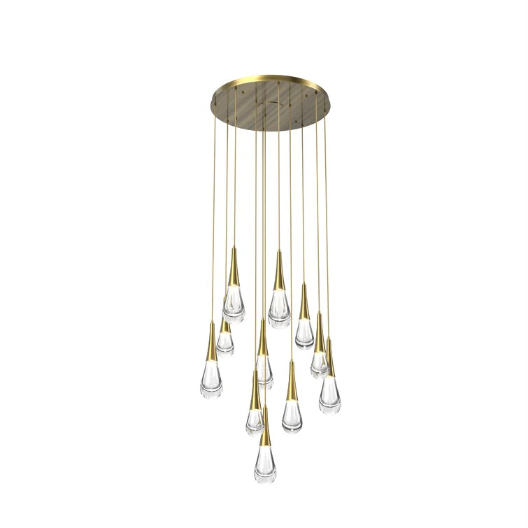Pluvia 8/ 9/ 11 /12-Light Chandelier Pendant For Living room Family room Dining Room Bedroom